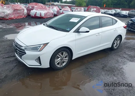 2020 Hyundai Elantra Sel z USA, uszkodzony, nr VIN 5NPD84LF2LH516336